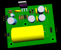 Ampli BF 008 - PCB