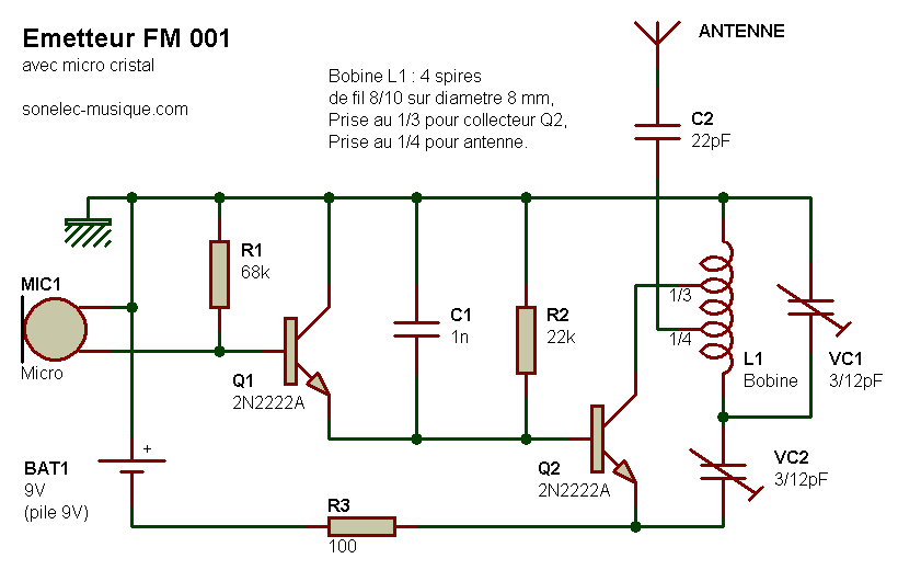 comment construire un emetteur radio