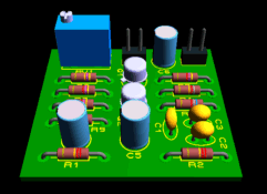 Generateur audio 001 - PCB