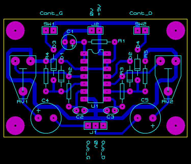 Generateur audio 003 - PCB