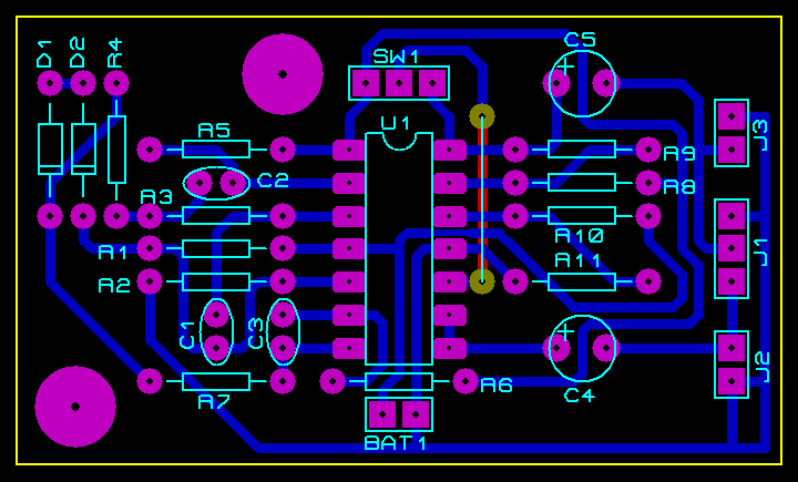 Generateur audio 005 - PCB