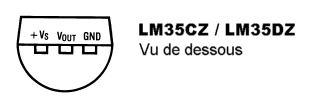 LM35 - Brochage