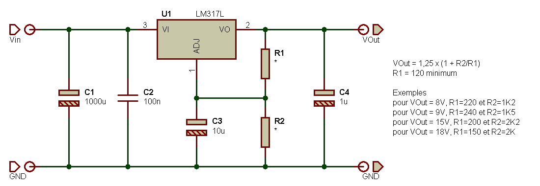 Electronique - Theorie - Regulateurs de tension