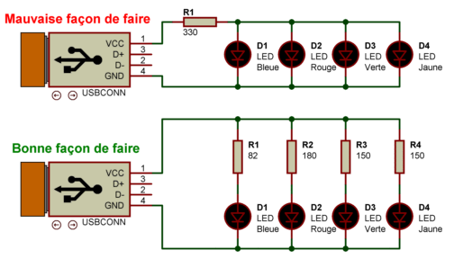 Electronique - Réalisations - Alim. led