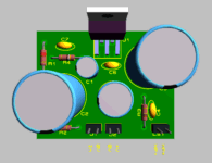 Ampli BF 001 - PCB