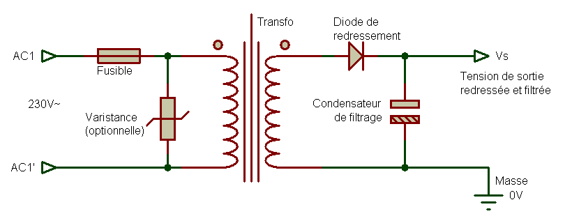 Module d'Alimentation Régulée 0 à 300 Volts - Power Supply Module