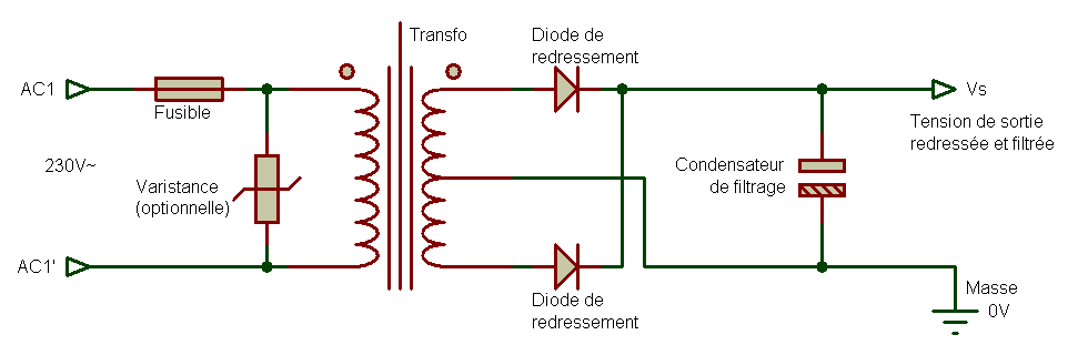 Double alimentation universelle continue 12V