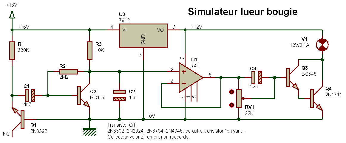 Electronique - Realisations - Bougie 001