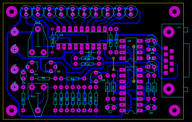 Electronique - Realisations - Detecteur mensonges