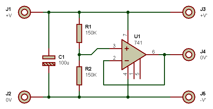 Electronique - Bases - Masses virtuelles et masses reelles