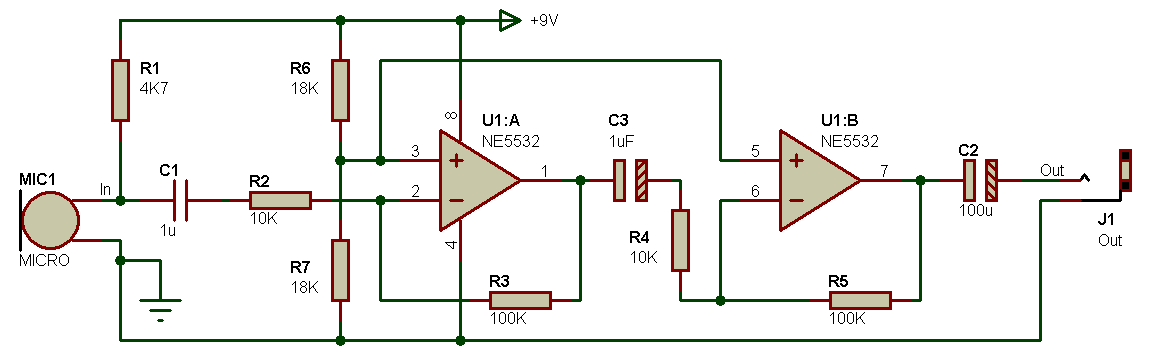 Electronique - Realisations - Preampli micro 010