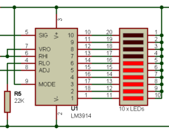 LM3914 - Mode Barre