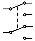 Inverseur double (DPDT)