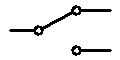 Inverseur simple (SPDT)