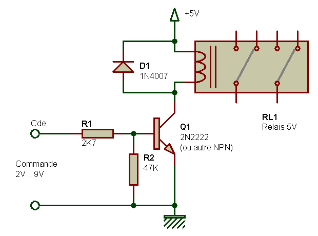 Electronique - Théorie - Relais