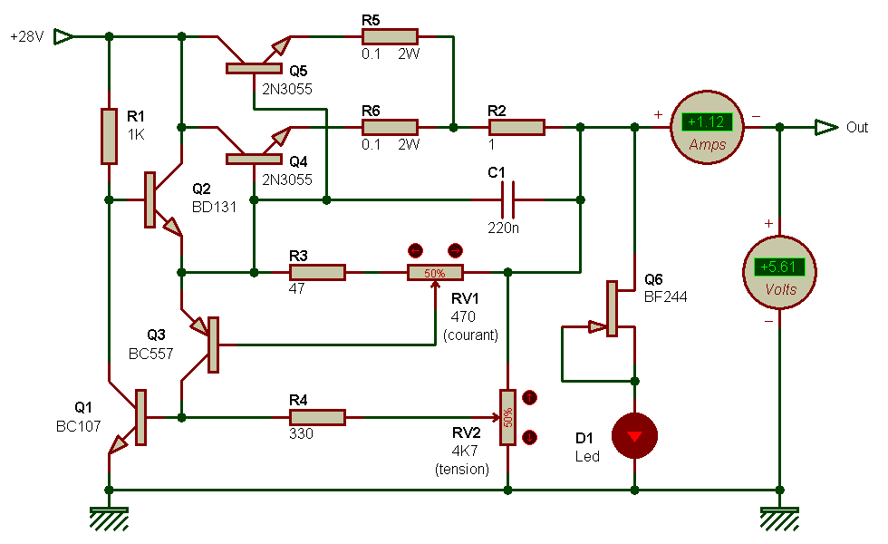 Electronique - Réalisations - Limiteur courant ajustable 001