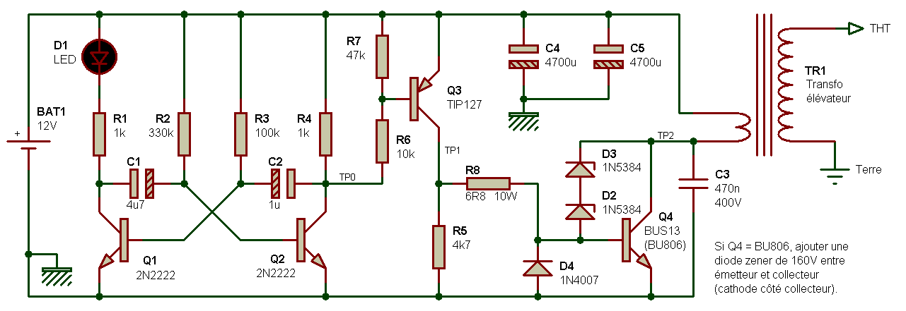 cloture electrique schema electrificateur