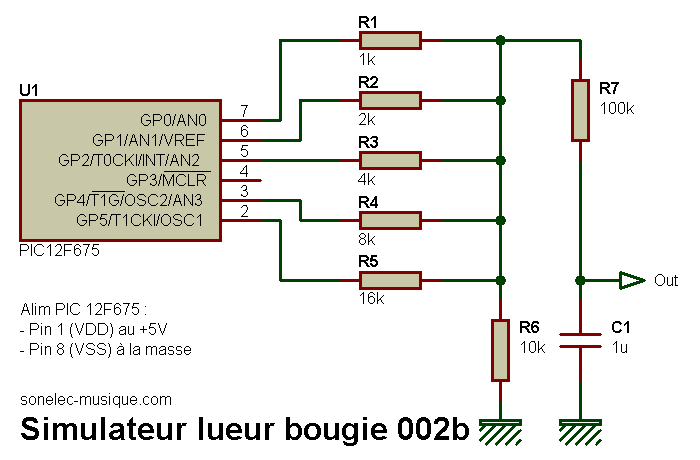 Electronique - Realisations - Bougie 001