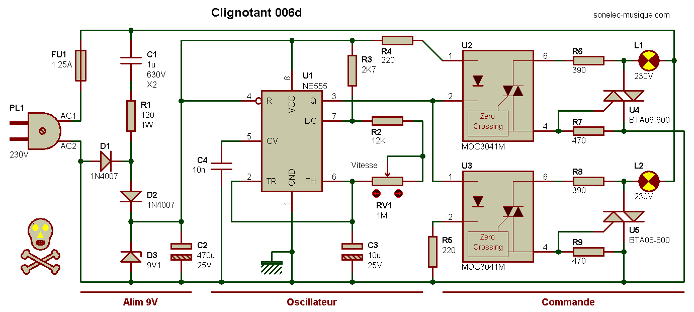 Electronique - Realisations - Clignotant 006