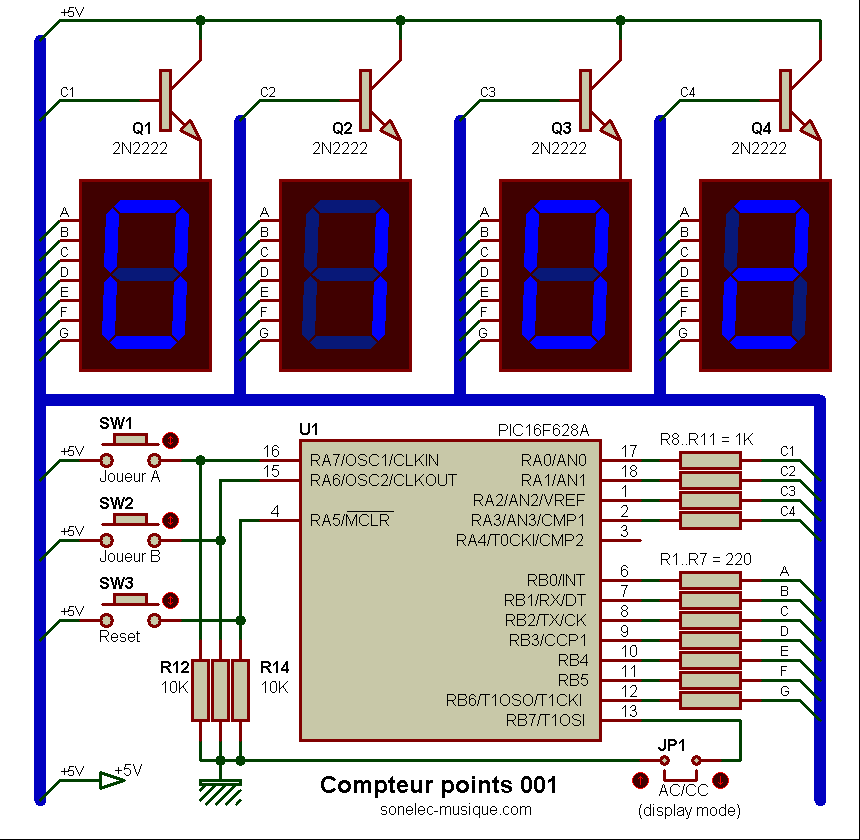 Mini Compteur De Doigt De Marqueur De Point De Suture Électronique