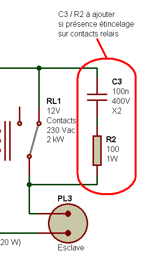 Délester un circuit : schéma de branchement