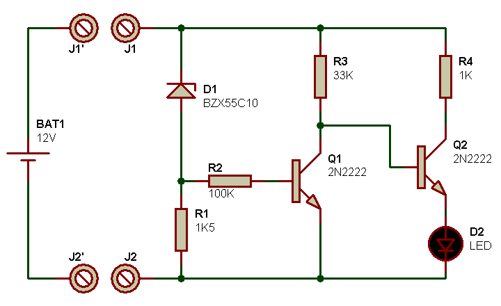 Electronique - Realisations - Indicateur niveau batterie 001