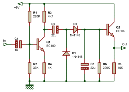 Fusible Electronique - Montage électronique Divers - Schéma