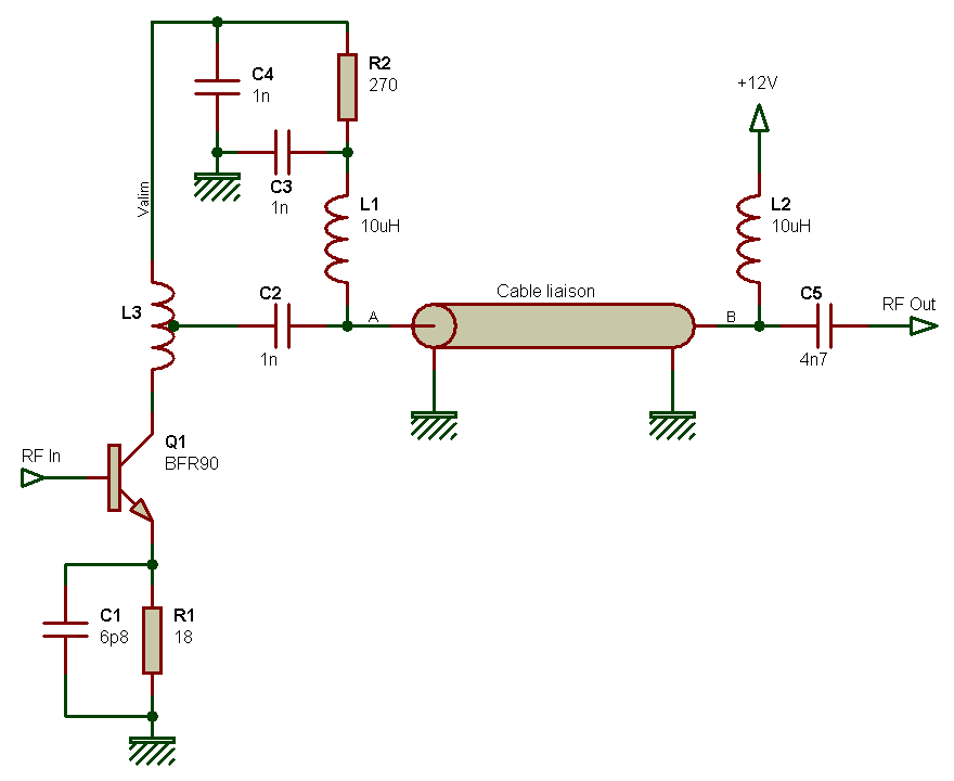 Kit préamplificateur et alimentation pour signal d'antenne - Brico Dépôt