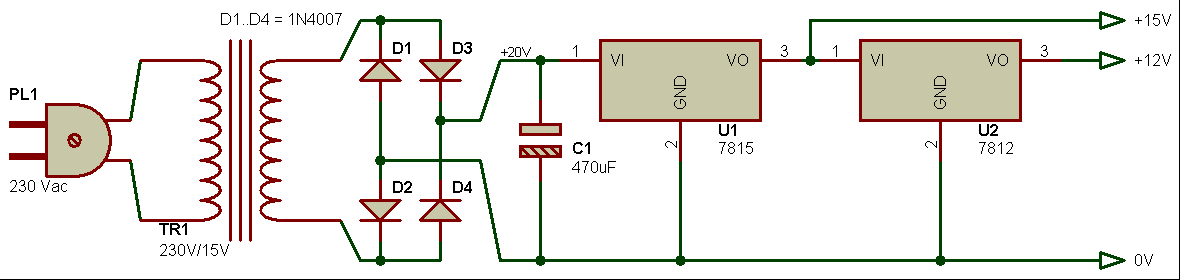 Electronique - Theorie - Regulateurs de tension