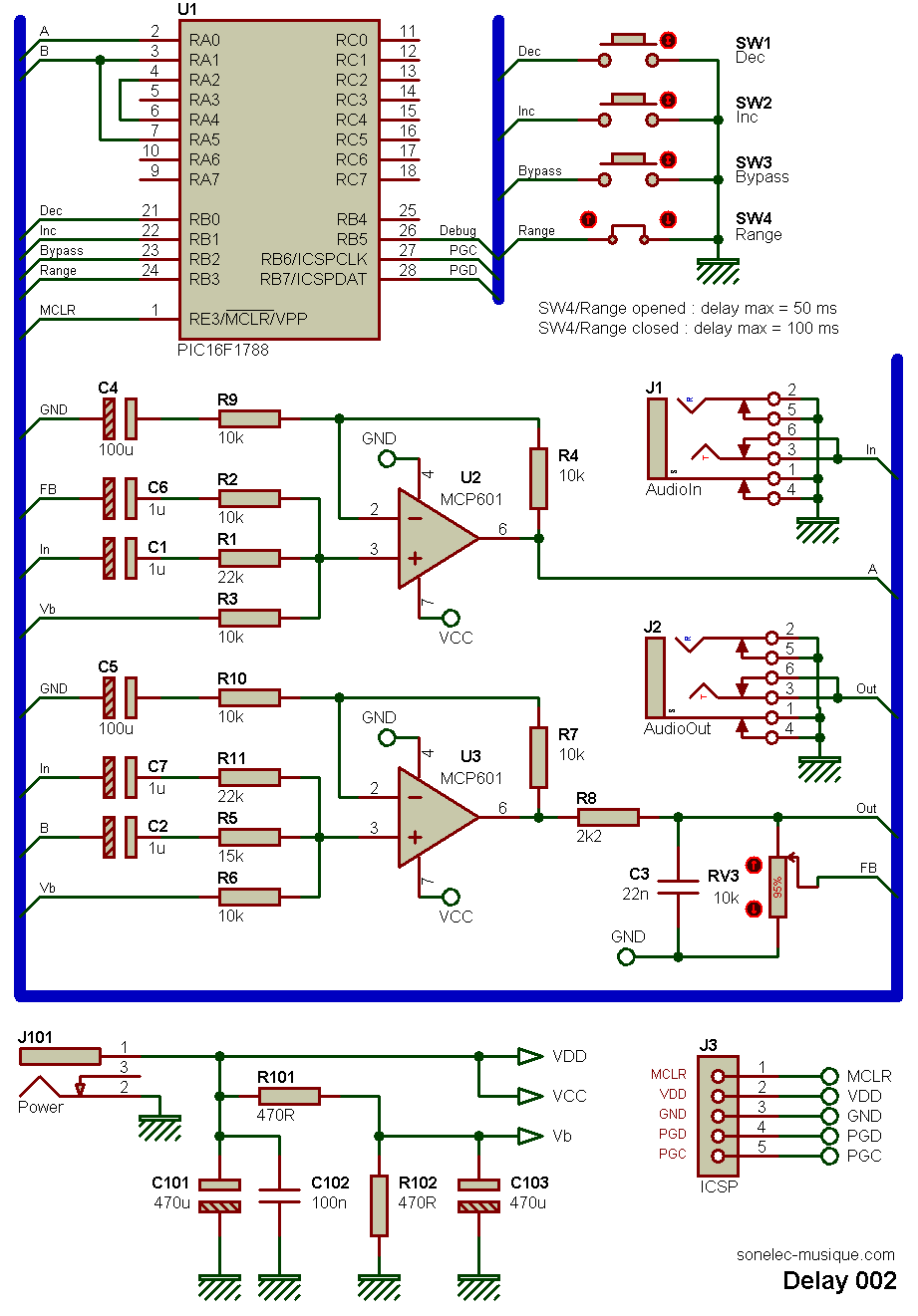 Electronique - Realisations - Convertisseur N/A 001