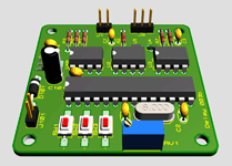 delay_003b_pcb_3d_front