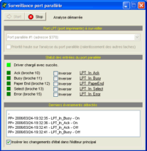 Surveillance port parallele