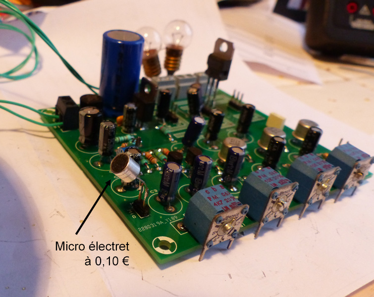 Kit électronique modulateur de lumière 3 voies + le négatif